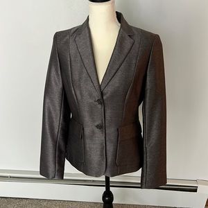 Grey/silvery suit wore once to a trade show